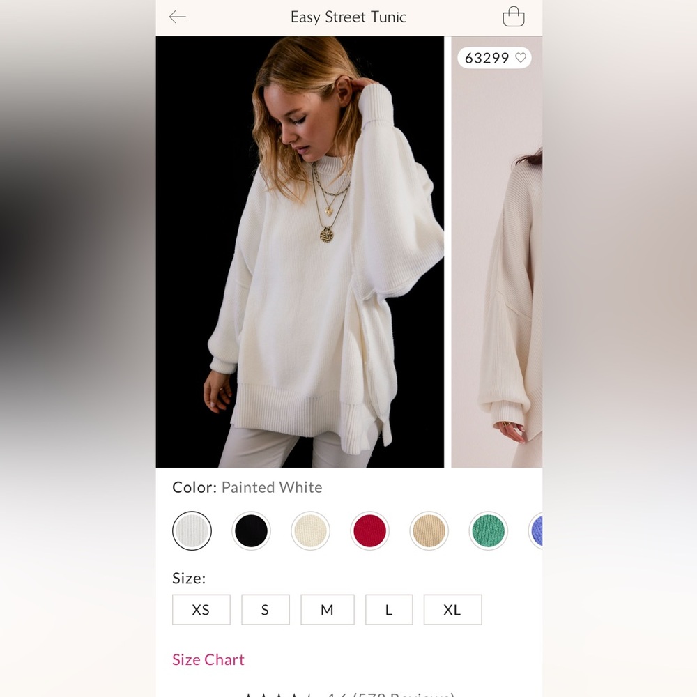 Free People Easy Street Tunic Sweater